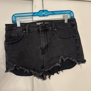 Women’s Black Jean Shorts